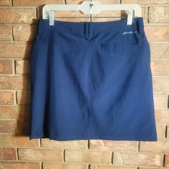 Eddie Bauer Navy Tennis/Golf/Hiking Stretch Skort w/ 3 Pockets - Size 4 - Picture 2 of 10